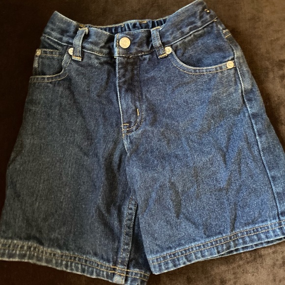 Vintage Cotton Denim Shorts - Picture 2 of 9